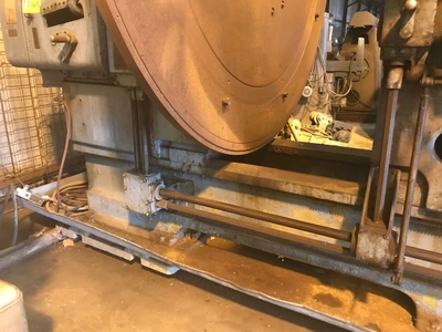 34"/100" AXELSON Sliding Gap Bed Lathe