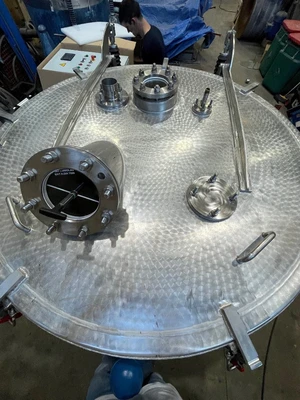 Comteifa FT-12-BG ATEX perforate basket centrifuge, 316L SS.