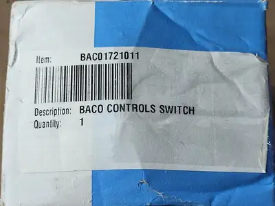 USED BACO CONTROLS BAC01721011