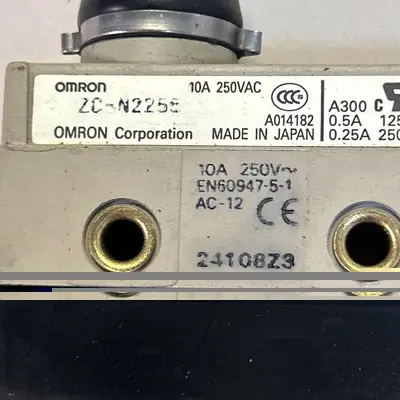 Used OMRON ZC-N2255 Miscellaneous Equipment (Electrical & Power) Ohio US | Surplus Asset Holdings #1412879