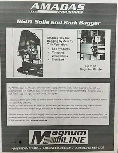 Used 2003 AMADAS BG03 Baggers Virginia US | GF Equip Sales #1144656