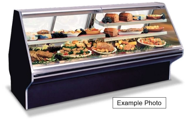 129-0095 Hussmann ESBDS Remote Service Deli Cooler Case