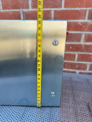 Used RITTAL STAINLESS STEEL STANDARD ENCLOSURE 19" X 19" X 8.5", 120V Electronics & Components California US | Equipment Lab #1453511