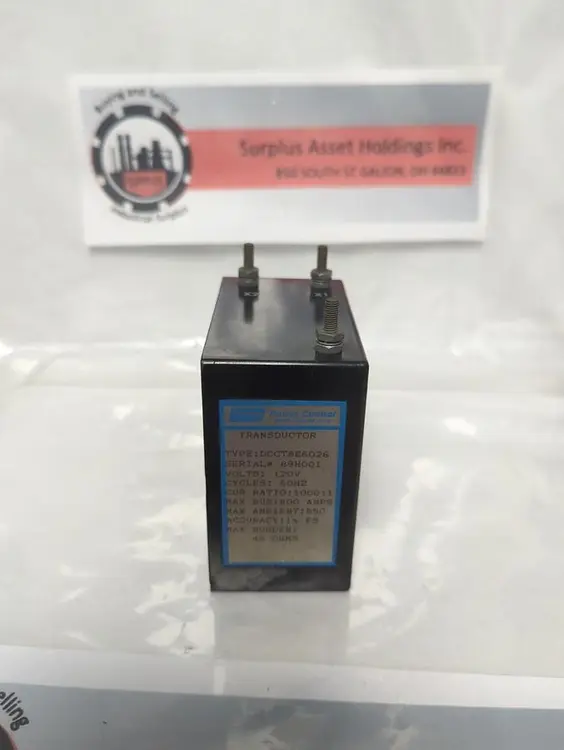 Used SPANG DCCT8E6026 Miscellaneous Equipment (Electrical & Power) Ohio US | Surplus Asset Holdings #1460430