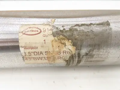 PPI Hytrol 914.R04430 Conveyor Snub Roller Crowned Pulley 3.5"x 43"BW 1/2-13 Hub