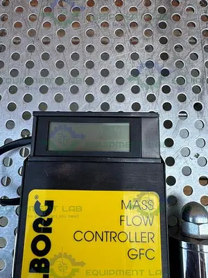 USED AALBORG GFC171 INDUSTRIAL MASS FLOW CONTROLLER GFC 0-10 LITERS / MINUTE