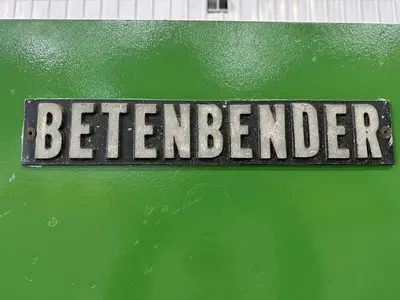 4' X 1/2" BETENBENDER MODEL #4-500 HYDRAULIC SQUARING SHEAR: STOCK #11792
