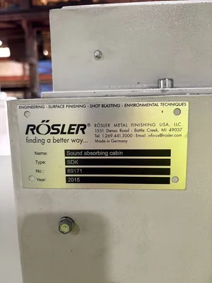 ROSLER R 430/1100 TE-15 Parts Washers & Finishing | ESS Industrial Equipment Sales (9)