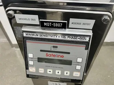 Safeline model 303 stainless steel metal detector for tablets