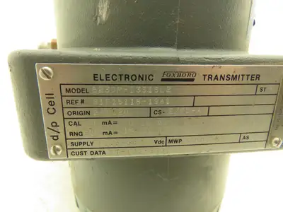 Foxboro 823DP-I3S1SL2 Differential Pressure Transmitter 12-65 VDC