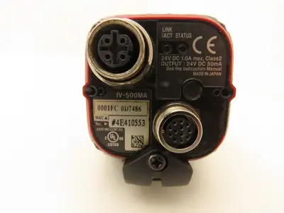 Keyence IV-500MA Vision Sensor Camera Auto Focus Monochrome 24VDC