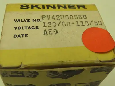 Honeywell Skinner PV42H00660 Solenoid Valve PV42 Series 120V 70 PSI
