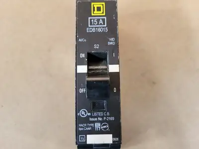 USED SQUARE D EDB16015