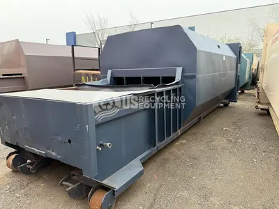 USED PTR TWO (2) PTR200 SELF CONTAINED COMPACTORS