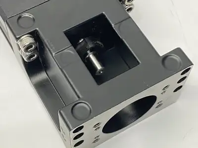 USED MISUMI SINGLE AXIS ACTUATOR WITH COVER OPTION 150MM BASE
