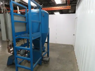 HMC Hot Metal Coating Mold Duster Graphite 120 Gallon Hopper VFD Feed Auger
