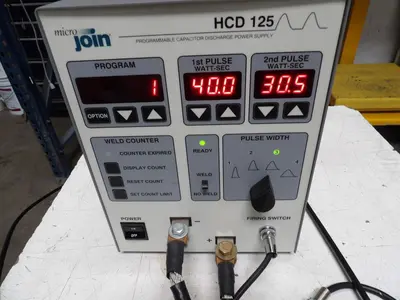 Used MICRO JOIN HOD0125A-115-0 VTA90-B-X Welding Machinery (Other) Texas US | Aucto #1307239