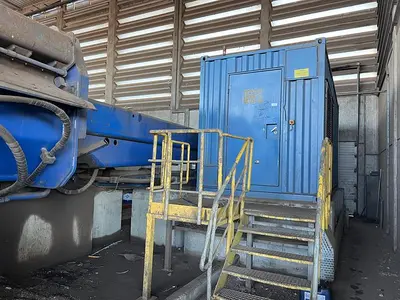USED 2010 METSO LINDEMANN PRESS SHEAR LIS 616-8 FA 60-21-10
