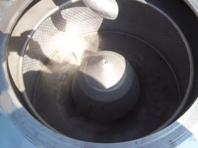 Ferrum V4A 30 x 14 perforate basket centrifuge, 316SS.