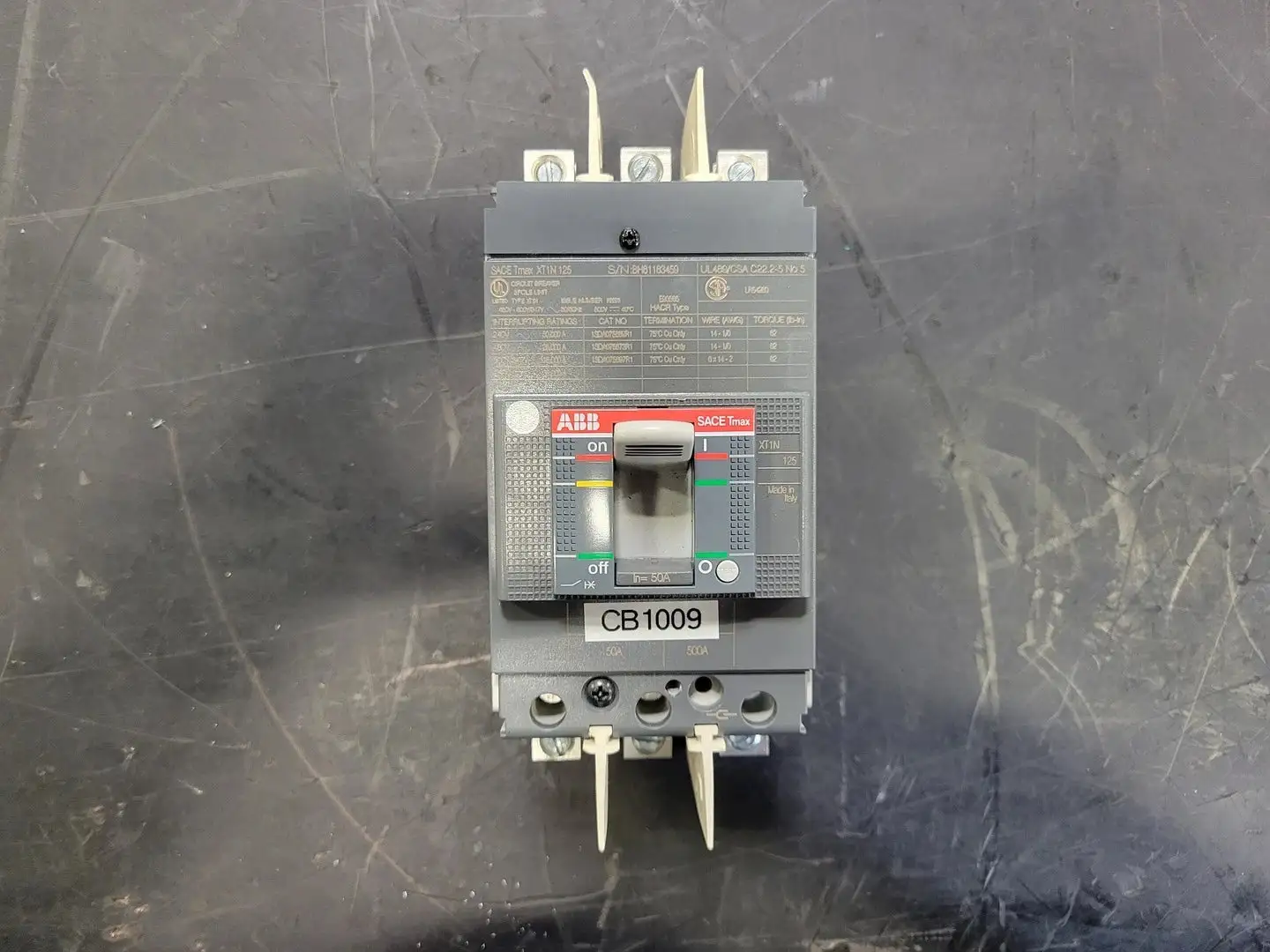 USED ABB XT1N125