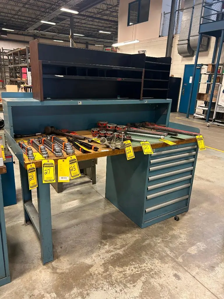 Used _UNKNOWN_ _UNKNOWN_ Work Benches Virginia US | Myron Bowling Auctioneers Inc #1553467