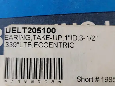 Take Up Bearing 1" Bore, UELT205100