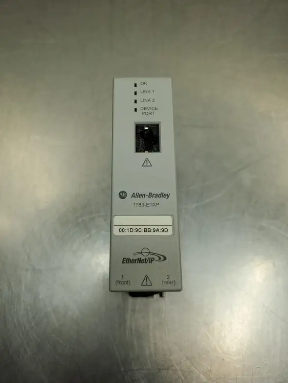 Used Allen-Bradley 1783-ETAP2F FW 2.002 3-Port EtherNet/IP Tap Module PLC Ethernet Equipment South Carolina US | Palmetto Automation #1539742