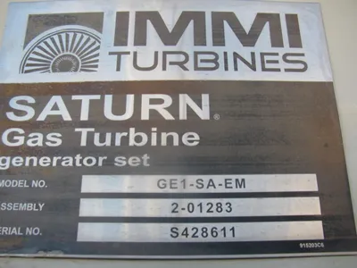 Used Solar Saturn GE1 SA EM Gas Turbine Generators Oklahoma US | Borderless Services #1378107