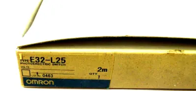 NEW OMRON E32-L25 PHOTOELECTRIC SWITCH E32L25