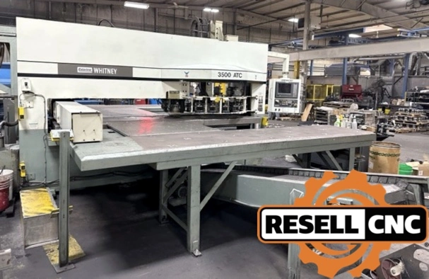 Used 1999 Whitney 3500 ATC Plasma Combo Punches Florida US | Resell CNC #206831