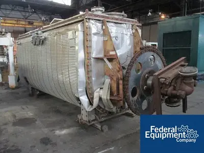USED Hosokawa 48" x 15' Hosokawa Bepex Torus Disc Dryer, Model TDJS 48-15, S/S