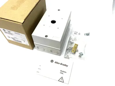 USED ALLEN BRADLEY SER. A THERMOPLASTIC ENCLOSURE FOR LOAD SWITCH IP66 ABS