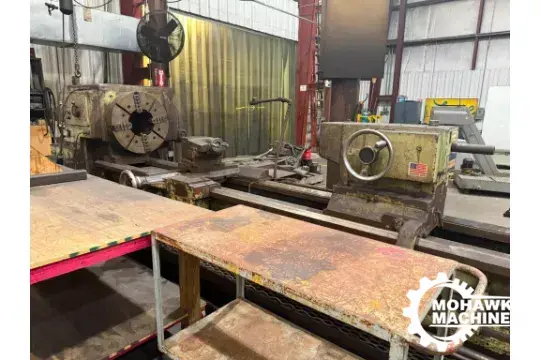 32.5" X 120" LODGE & SHIPLEY "2XE3220WHD" SUPERTURN HOLLOW-SPINDLE EXTRA HEAVY-DUTY OIL-COUNTRY ENGINE LATHE
