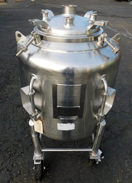 Used LETSCH PRESSURE TANK 60 GALLON Stainless Steel Tanks New Jersey US | Champion Trading Corporation #424645