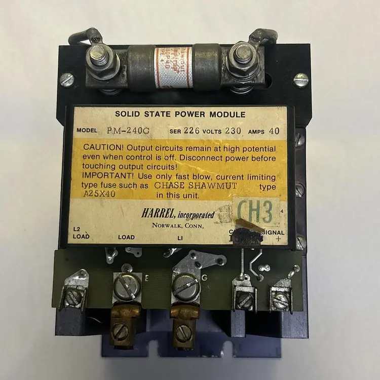 Used HARREL PM-240C Miscellaneous Equipment (Electrical & Power) Ohio US | Surplus Asset Holdings #1237578