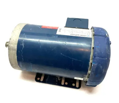 Used Marathon Electric 3-Phase Electric Motor 143TC Frame 3515 Rpm 1-1/2HP A.C. Motors Michigan US | Maverick Industrial Sales #1397276