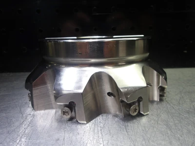 Iscar 5" Coolant Thru Indexable Facemill 1.5" Arbor T890HT FLND5.0-09-1.0-R13 (LOC2362)