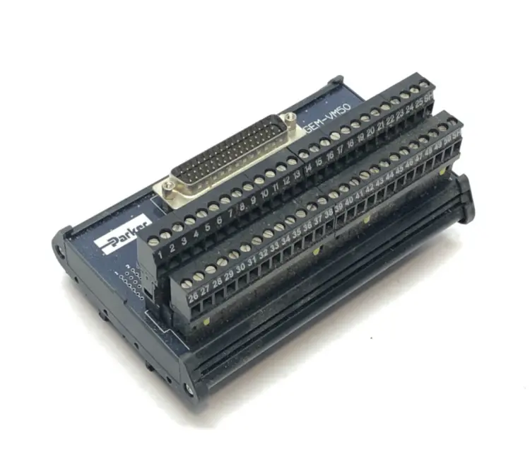 Used PARKER GEMINI DRIVE 50-PIN BREAKOUT MODULE, SCREW TERMINALS Nuts & Screws | Maverick Industrial Sales #1105137