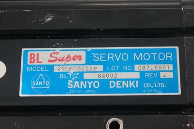 USED SANYO DENKI 20BM-600ZXP SERVO MOTOR 20BM600ZXP