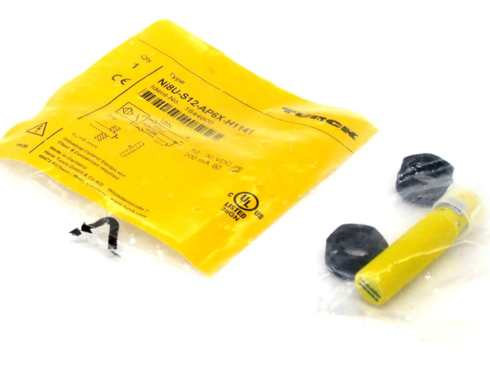 NEW TURCK 1644600 SENSOR NI8U-S12-AP6X-H1141