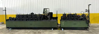 9 STAND X 2" YODER M2 ROLLFORMER / TUBE MILL: STOCK #21145