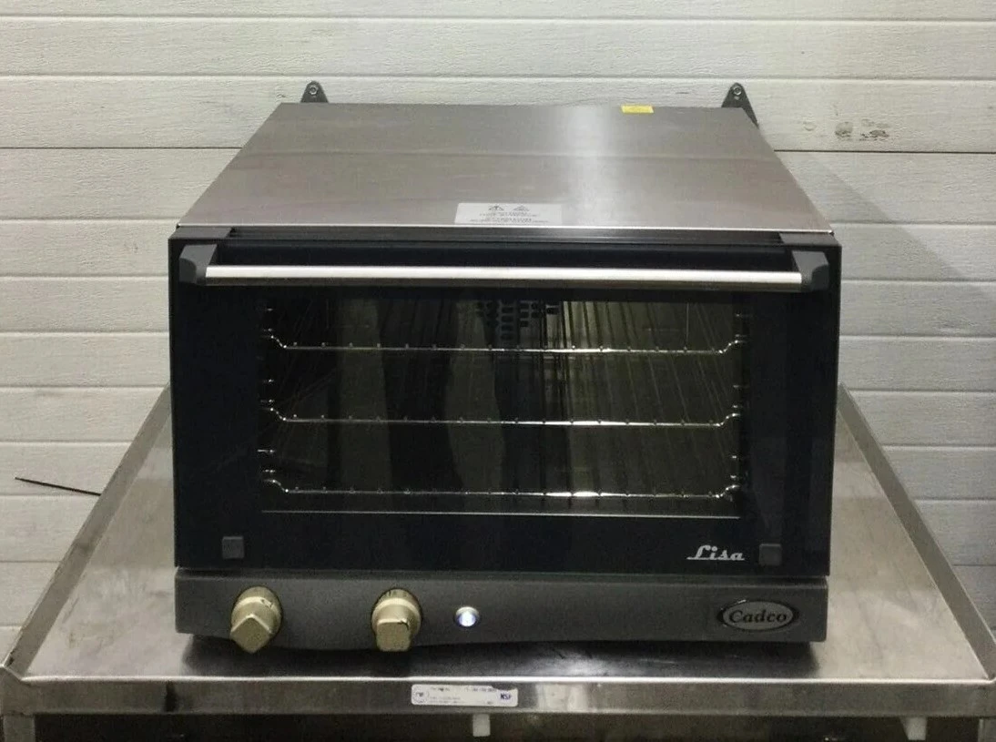 167-0312 Cadco Lisa XAF-013 Heavy Duty Electric Half Size Oven