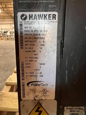 USED HAWKER POWERTECH PT3-18-200