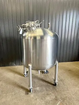 Used 300 Gallon Tank (Vessel), 316 Stainless Steel