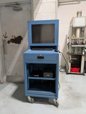 (3) Portable Computer Cabinets W/ Contents