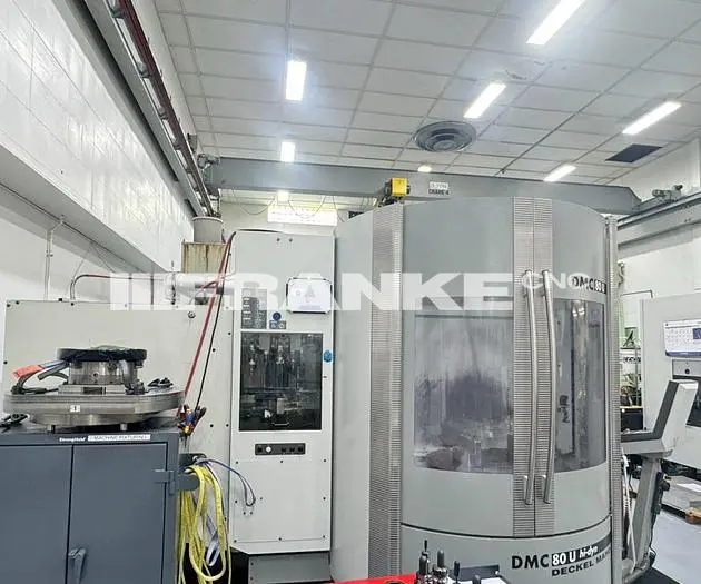 Used 2004 DMG MORI DECKEL MAHO DMC 80U HI-DYN Vertical Machining Centers (5-Axis or More) | FRANKE CNC, LLC #1382644