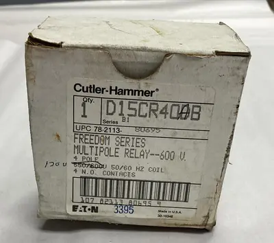 New | in-Stock EATON D15CR40DB Miscellaneous Equipment (Electrical & Power) | Surplus Asset Holdings #1188643
