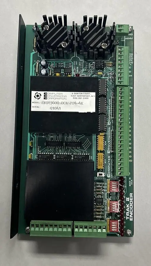 Used COMPUTER CONVERSIONS CORP EVST3600-DCA-P24-4K Motion Controls Ohio US | Surplus Asset Holdings #1244006
