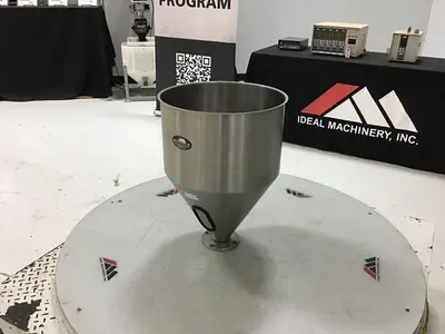 USED METAL FABRICATOR HOPPER