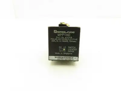 Pepperl+Fuchs MPP1HD Photoelectric Sensor Scanning Photo Head Retro Reflective